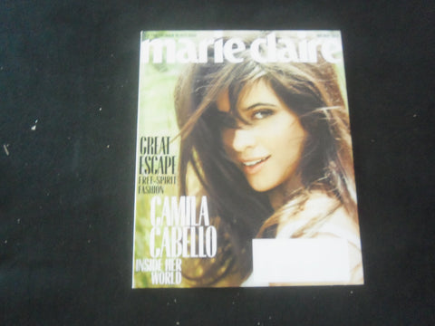 2018 HOLIDAY MARIE CLAIRE MAGAZINE - CAMILA CABELLO 2-SIDED COVER - ST 734F