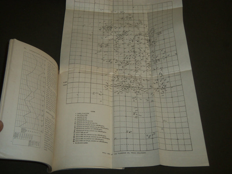 1909 INVESTIGATIONS RELATING TO PETROLEUM AND NATURAL GAS IN 1908 BOOK - J 4973