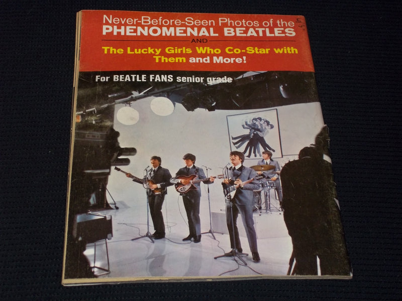 1964 THE BEATLES MAKE A MOVIE MAGAZINE - THE BEATLES FRONT COVER - E 16082