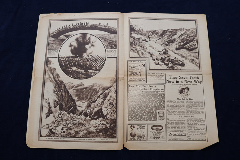 1918 NOVEMBER 24 NEW YORK AMERICAN GRAVURE SECTION - MATER DOLOROSA - NP 8875
