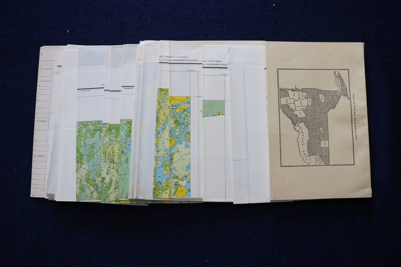 1955 DUTCHESS COUNTY, NEW YORK SURVEY MAPS - CORNELL UNIVERSITY - O 3537