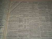 1932 JANUARY-MARCH LE TEMPS FRENCH NEWSPAPER BOUND VOLUME - VB 6