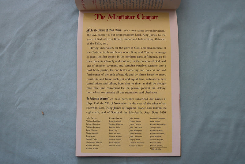 1960'S THE STORY OF MAYFLOWER II - OFFICIAL GUIDE BOOK - SOFTCOVER - K 3419