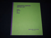 1999 TWENTIETH CENTURY BRITISH ART BOOK - SPINK-LEDGER PICTURES - D 433