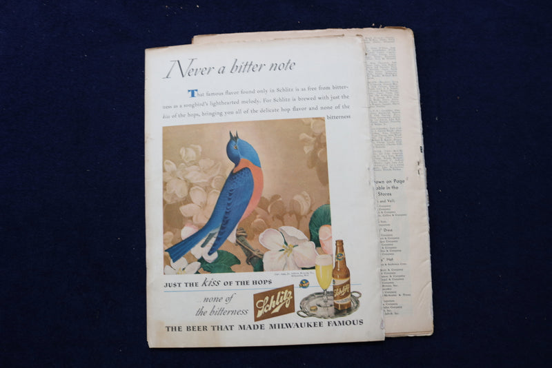 1944 JUNE PHOTOPLAY MAGAZINE - OLIVIA DE HAVILLAND COVER - E 17525