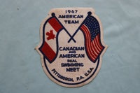 1960'S DCAAU SWIMMING PATCHES - LOT OF 6 - K 2522