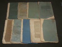 1805-1826 THE CHURCHMAN'S MONTHLY MAGAZINE LOT OF 9 ISSUES - WR 319