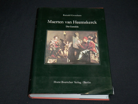 1980 MAERTEN VAN HEEMSKERCK HARDCOVER BOOK BY RAINALD GROSSHANS - R 726S