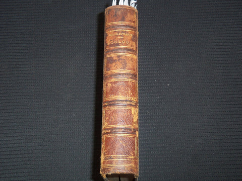 1850 COURS ELEMENTAIRE D'HISTOIRE NATURELLE FRENCH VOLUME - KD 7713