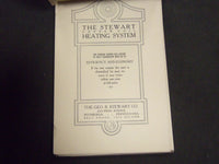 1900'S STEWART COOPER COIL HEATING SYSTEM CATALOGUE - PITTSBURGH PA - J 5233