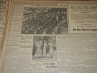 1910 JUNE 29 THE BOSTON HERALD - COLONEL ROOSEVELT HERE - TAFT ON WAY - BH 340