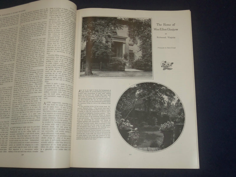 1925 JUNE GARDEN MAGAZINE & HOME BUILDER- AMERICAN HOMES & FURNISHINGS -ST 5347F