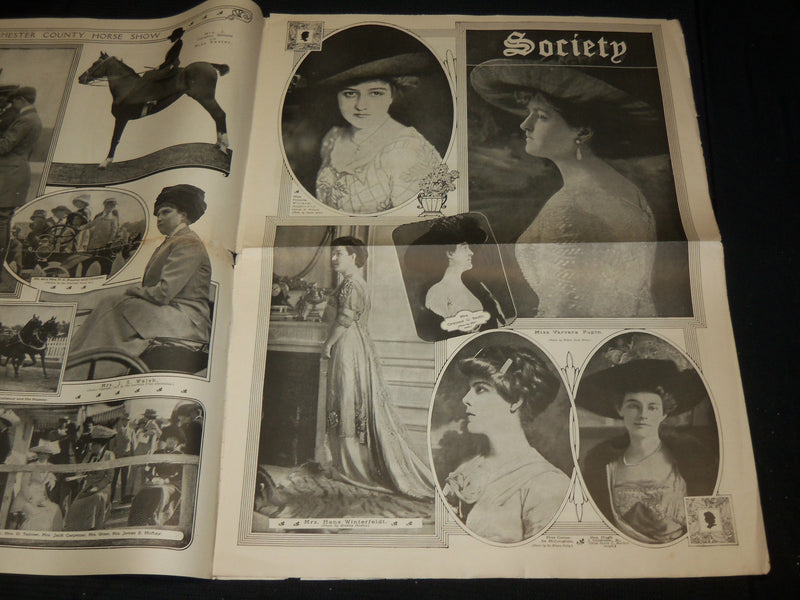 1910 SEPTEMBER 25 NEW YORK TIMES PICTURE SECTION - CRAB FISHERS - NP 5644
