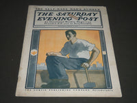 1902 JANUARY 11 THE SATURDAY EVENING POST MAGAZINE - ILLUSTRATED COVER- SP 1024
