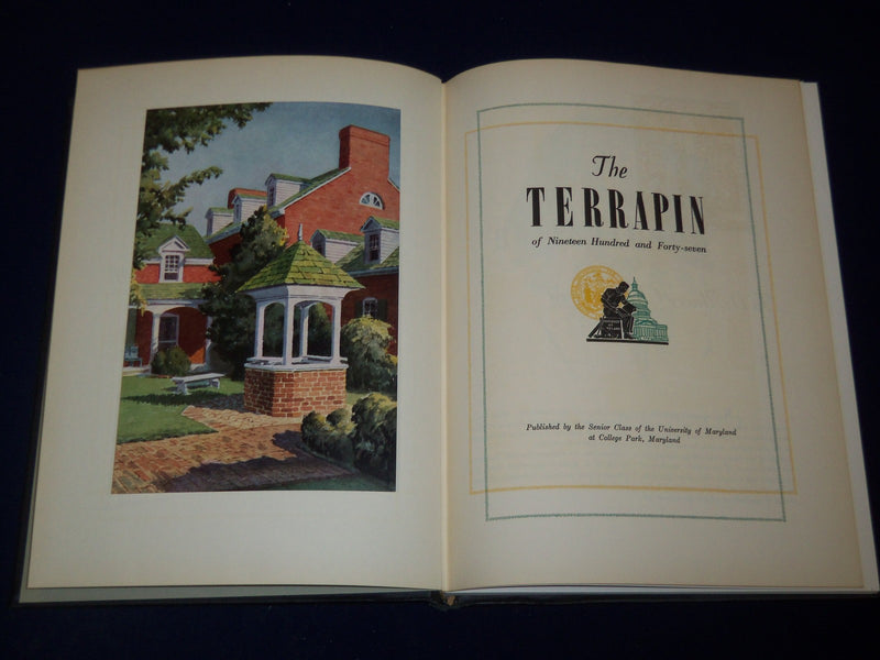 1947 TERRAPIN UNIVERSITY OF MARYLAND YEARBOOK VOL. 46 - GREAT PHOTOS - YB 725