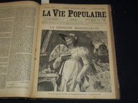 1884 JULY-SEPTEMBER LA VIE POPULAIRE FRENCH MAGAZINE BOUND VOLUME - R 89B