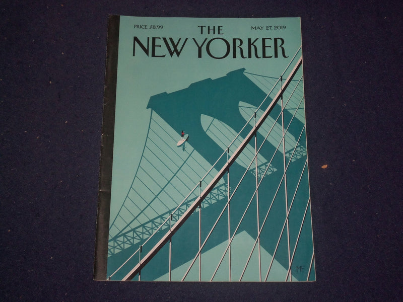 2019 MAY 27 THE NEW YORKER MAGAZINE - ILLUSTRATED COVER - NY 2332
