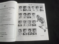 1977 OCTOBER 22 FOOTBALL PROGRAM- NORTHWESTERN UNIV VS PENN STATE UNIV - B 5533Z