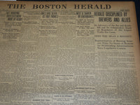 1910 MAY 16 THE BOSTON HERALD - PERIL IN COMET'S APPROACH TO EARTH - BH 359
