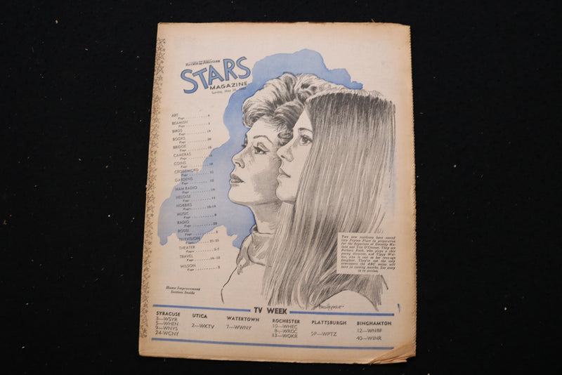 1968 MAY 26 STARS MAGAZINE - BARBARA RUSH & TIPPY WALKER COVER - E 25686
