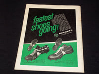 1967 JUNE COACH & ATHLETE MAGAZINE - FRAN DITTRICH & BOB STEELE MSU - E 5782