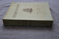 1953-1955 ENDEAVOR QUARTERLY REVIEW MAGAZINE - LOT OF 7 - O 3907