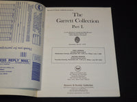 1979-1981 THE GARRETT COLLECTION SALES JOHN HOPKINS CATALOGS LOT OF 4 - O 3239K