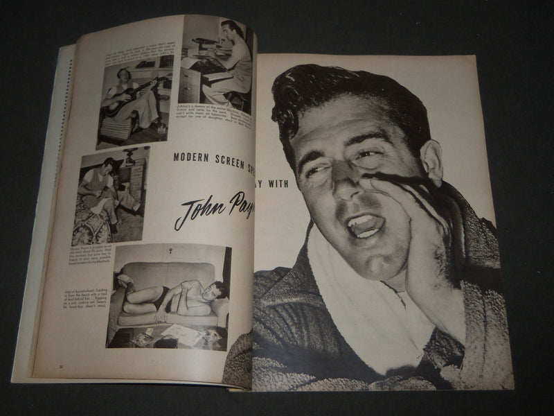 1942 OCTOBER MODERN SCREEN MOVIE MAGAZINE - LANA TURNER COVER - ADS - M 135