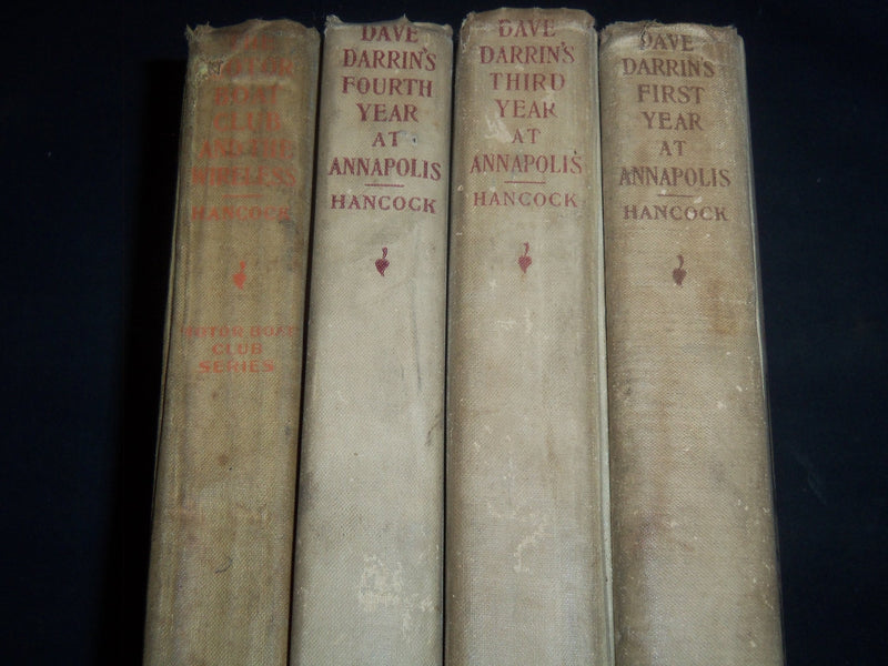 1909-1911 DAVE DARRIN'S BOOKS BY H. IRVING HANCOCK BOOK LOT OF 4 - KD 5293R
