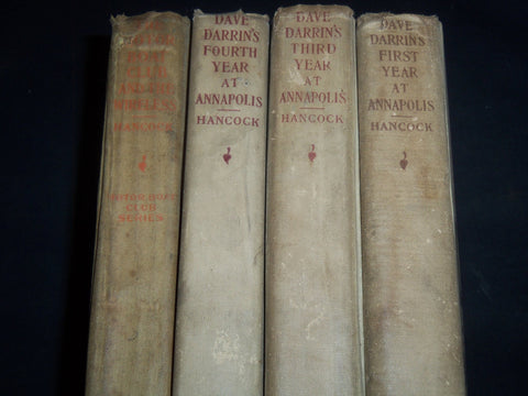 1909-1911 DAVE DARRIN'S BOOKS BY H. IRVING HANCOCK BOOK LOT OF 4 - KD 5293R
