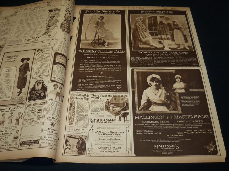 1921 JANUARY 9 NEW YORK TIMES PICTURE SECTION - GOVERNOR MILLER - NT 8926