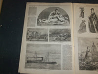 1874 JANUARY 21 THE DAILY GRAPHIC NEWSPAPER - IN MEDITATION - NT 7645