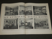 1909 OCTOBER THE HOUSE BEAUTIFUL MAGAZINE - GREAT PHOTOS & ADS - ST 399