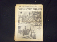 1945 APRIL 15 NEW YORK DAILY NEWS - FAREWELL TO F.D.R. - NP 2096