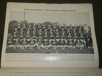 1960 NOVEMBER 5 PRINCETON VS. HARVARD FOOTBALL PROGRAM - IVY LEAGUE - J 3595