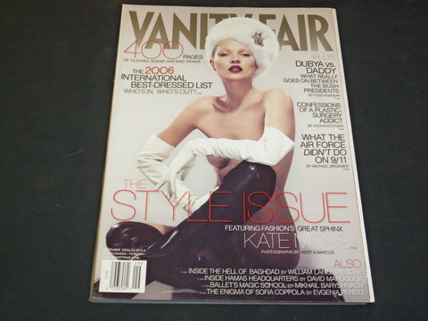 2006 SEPTEMBER VANITY FAIR MAGAZINE - KATE MOSS - SP 4980