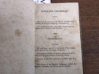1927 MURRAY'S ENGLISH GRAMMAR ABRIDGED BOOK BY LINDLEY MURRAY - K 1287