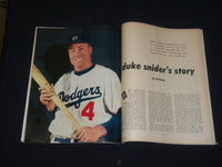 1955 SEPTEMBER SPORT MAGAZINE - DUKE SNIDER COVER - SP 8518