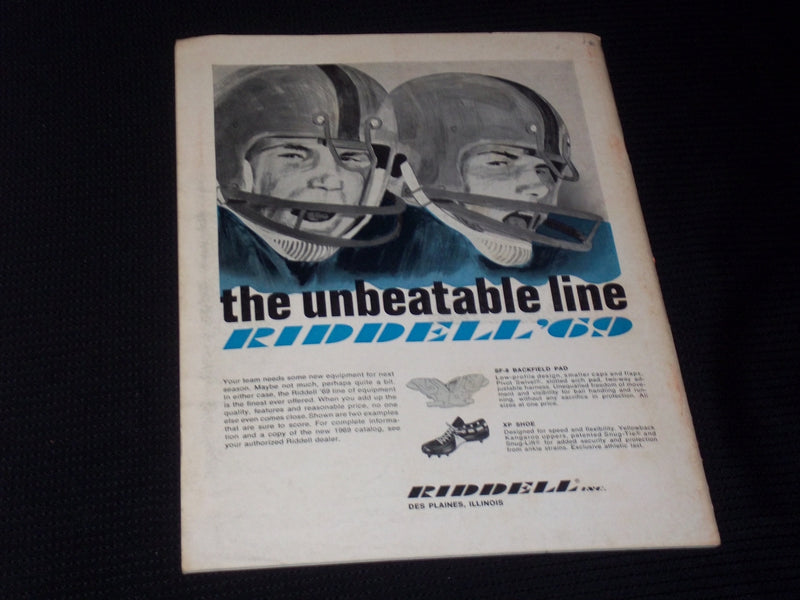 1969 JANUARY COACH & ATHLETE MAGAZINE - WATERS HUMMELL & BAILEY - E 3107
