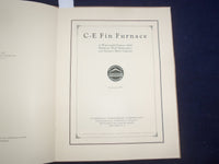 1927 C-E FIN FURNACE CATALOG - COMBUSTION ENGINEERING CORP - NEW YORK - J 9331