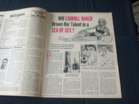 1965 JUNE THE NATIONAL POLICE GAZETTE MAGAZINE - CARROLL BAKER - B 5727