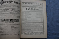 1902 NOVEMBER MASTERS IN ART ILLUSTRATED MONOGRAPHS - J. M. W. TURNER - ST 5508N