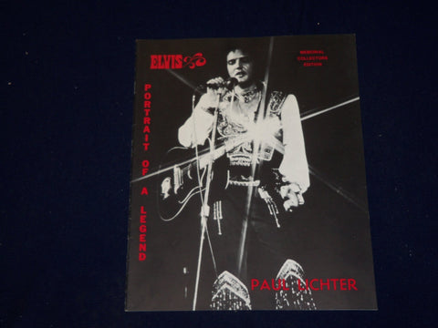 1976 ELVIS PORTAIT OF A LEGEND MAGAZINE - ELVIS PRESLEY - PHOTOS - SP 9904