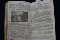 1833 THE MALTE-BRUN SCHOOL GEOGRAPHY HARDCOVER BOOK - KD 9442