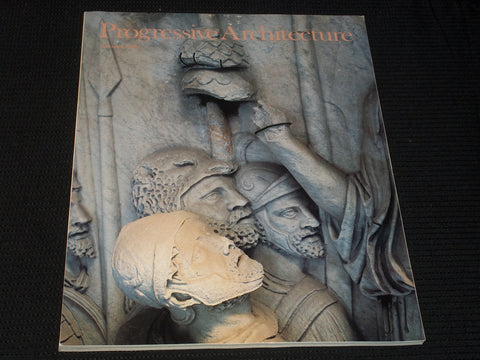 1984 NOVEMBER PROGRESSIVE ARCHITECTURE MAGAZINE - WORLD LANDMARKS COVER - E 4136