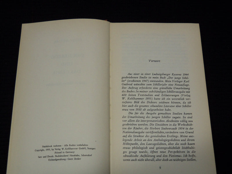 1955 DER HERZOG UND DAS GENIE BOOK BY ERNST MULLER - GERMAN - KD 7856