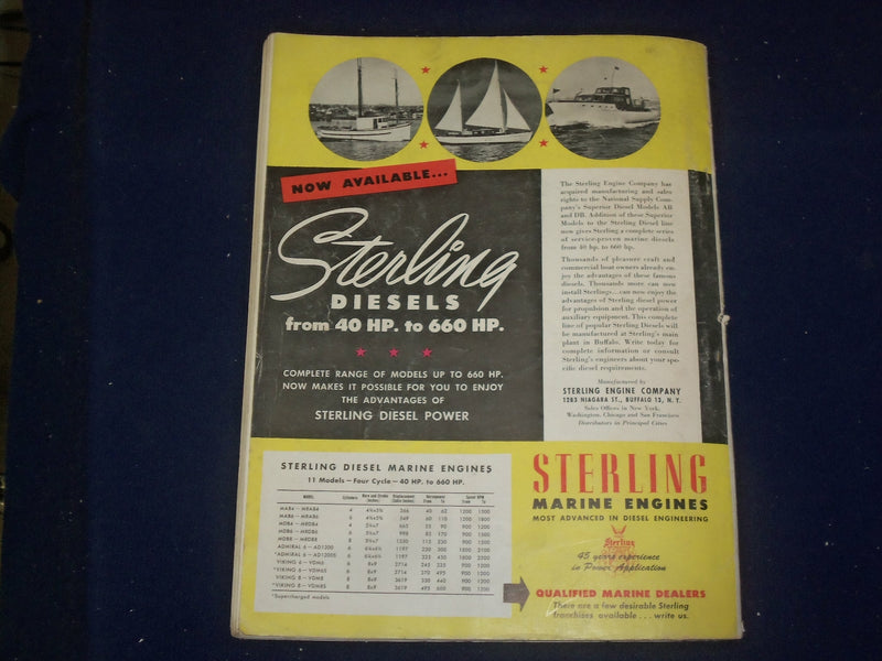 1946 JULY MOTOR BOATING MAGAZINE - THE YACHTSMEN'S MAGAZINE - B 6614