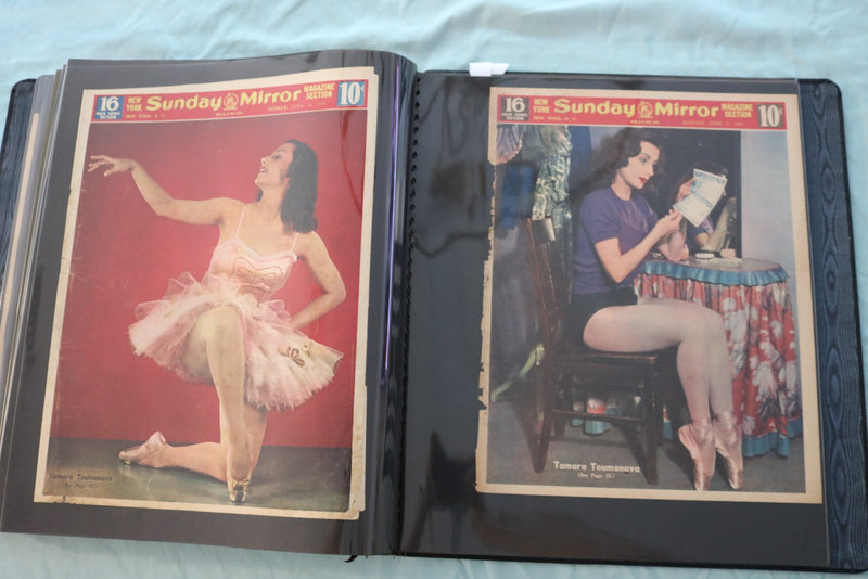 GIANT MOVIE STAR SCRAPBOOK - SHIRLEY TEMPLE - JAMES STEWART - #6