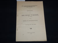 1906 SPEECH OF HENRY T. BANNON OF OHIO IN HOUSE OF REPRESENTATIVES - J 8872