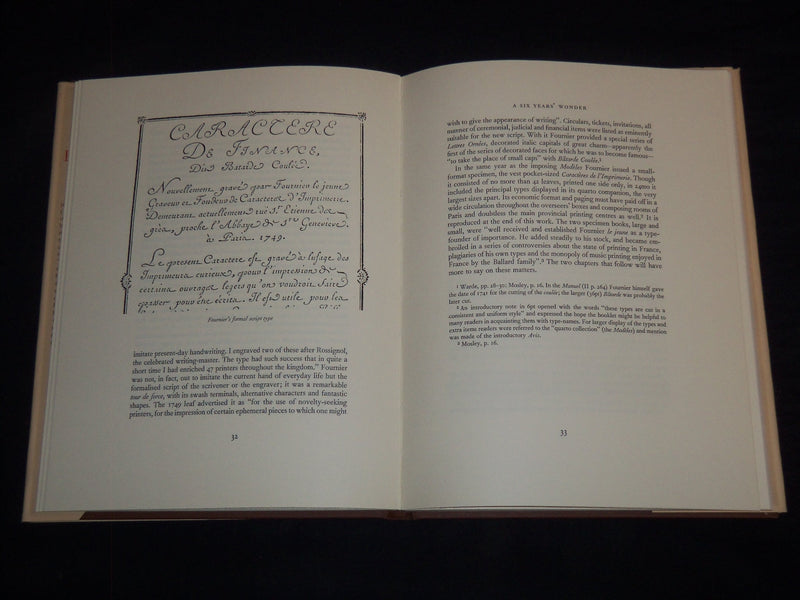 1972 FOURNIER THE COMPLEAT TYPOGRAPHER BOOK BY ALLEN HUTT - KD 3911I